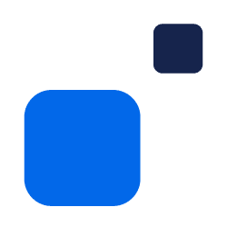 Blue and pink square abstract graphic